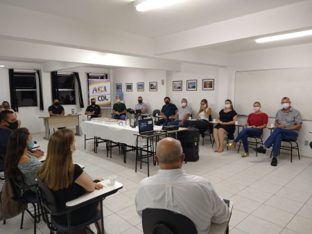 ACI/CDL REALIZOU 1ª REUNIÃO DE DIRETORIA GESTÃO  2022/2024