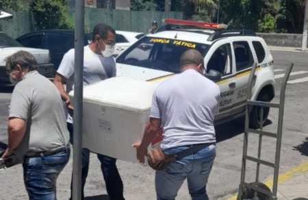 Momento histórico em Pelotas: Brigada Militar se mobiliza para apoio na chegada da vacina contra o coronavírus