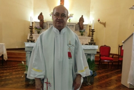Padre Joel assumiu no último mês em São Lourenço do Sul
