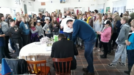 E.M.E.F. Davi Canabarro sedia Gincana Ambiental do Projeto Verde é Vida