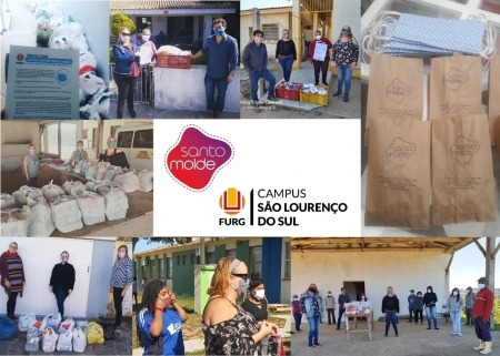 FURG realizou doação de álcool 70% auxiliando na prevenção do COVID-19