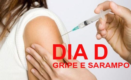 Dia D da vacinação contra gripe e sarampo acontece neste sábado (30) para públicos específicos