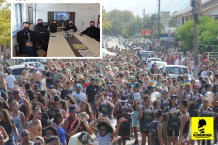 Carnaval é pauta no gabinete do prefeito Rudinei Härter