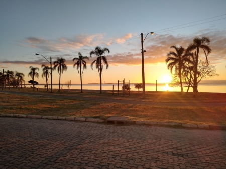 Sexta-feira amanheceu com sol em São Lourenço do sul