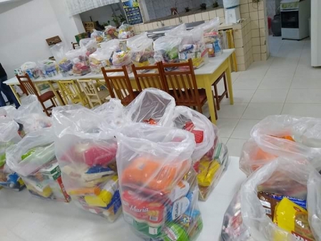 Associação Espírita Casa da Paz arrecada doações em ação solidária