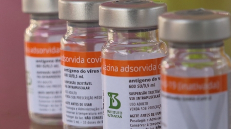 63,6 mil doses da Coronavac serão distribuídas na próxima segunda-feira