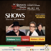 Confira os shows desta sexta-feira no Reponte