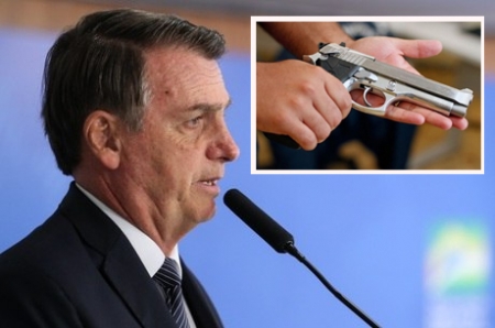 Bolsonaro sanciona projeto que amplia posse de arma em propriedades rurais