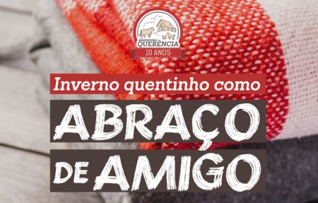 Participe da campanha Inverno Quentinho como Abraço de Amigo