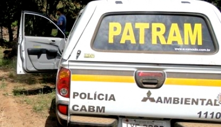 CRIME AMBIENTAL: Operação da Patram realizou abordagem em local que acontecia prática ilegal de caça e pesca