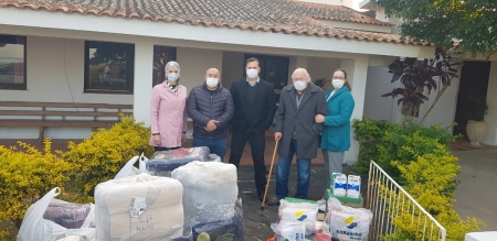 LAR DE IDOSOS SANTO ANTÔNIO RECEBEU DOAÇÕES DA  ACI/CDL