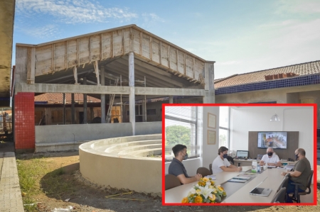 Reunião define detalhes para fase final das obras da Proinfância Camponesa