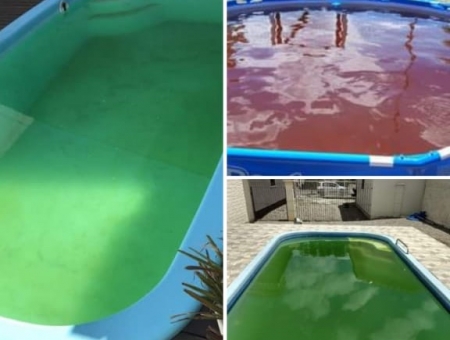 Corsan: Em rede social, moradores questionam coloração da água de algumas piscinas em São Lourenço