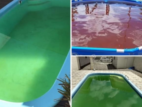 Corsan: Em rede social, moradores questionam coloração da água de algumas piscinas em São Lourenço