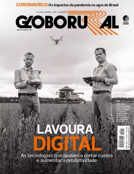 O lourenciano Marcelo Peglow é destaque na revista Globo Rural de abril