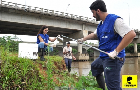 Monitoramento da qualidade da água é realizado na duplicação da BR-116/RS