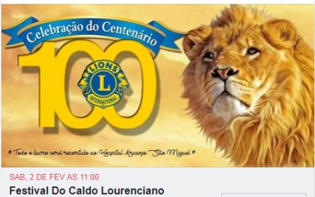 Lions Clube promove neste sábado (02) 0 tradicional Festival do Caldo Lourenciano