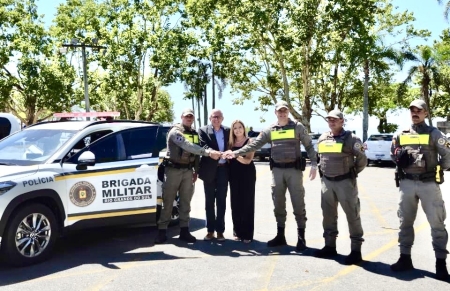 São Lourenço do Sul recebe nova viatura da Brigada Militar