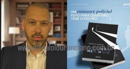 Ex delegado em São Lourenço do Sul, Guilherme Calderipe, lança seu livro nesta quinta-feira (11) em Porto Alegre