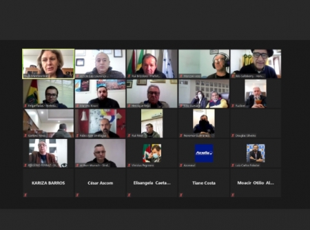 ACI/CDL PARTICIPOU DE REUNIÃO ONLINE COM AZONASUL