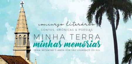 Inscrições abertas para o concurso literário “Minha Terra – Minhas Memórias” 