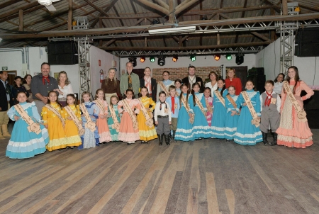 Os titulados do CTG Sepé Tiaraju