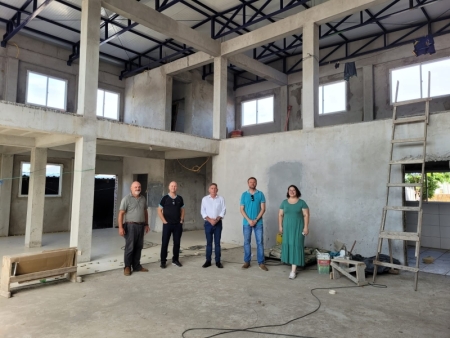 Quartel de Bombeiros de São Lourenço do Sul já esta em fase de acabamentos