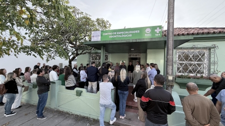 Reinauguração do Centro de Especialidades Odontológicas CEO) aconteceu na manhã desta quinta-feira