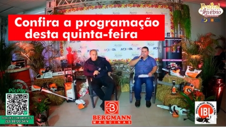 Confira a programação desta quinta-feira no Festival de Inverno Lourenciano Digital