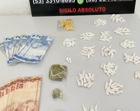 Polícia Civil prendeu três homens na Nova Esperança por tráfico de drogas