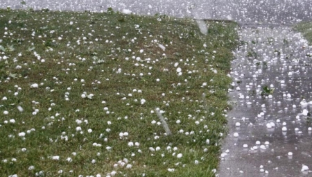 Granizo atingiu localidades no interior de São Lourenço do Sul