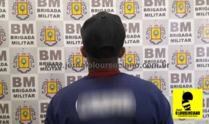 Brigada Militar cumpre mandado de prisão na Av. Nonô Centeno