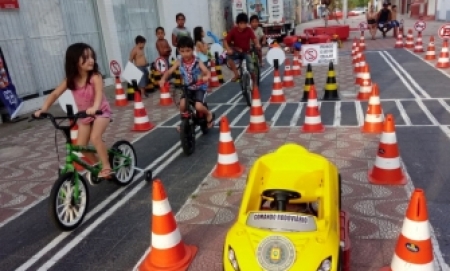 Escolinha de trânsito da BM estará em São Lourenço do Sul neste sábado (25)