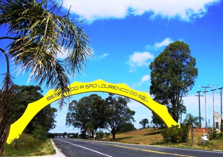Há 40 anos o Pórtico de São Lourenço do Sul era construído