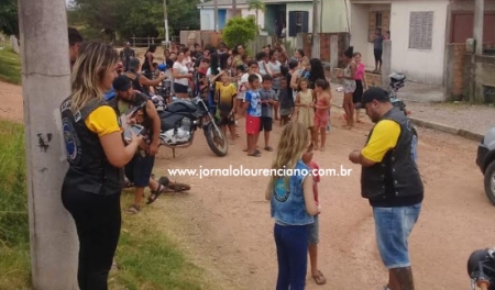 2°Natal Solidário: Motociclistas unidos realizaram doação de Brinquedos para as crianças carentes nos bairros de SLS