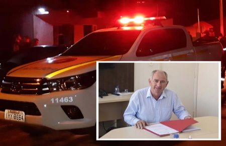 Prefeito esclareceu a presença da Brigada Militar em frente à Câmara Municipal segunda-feira última