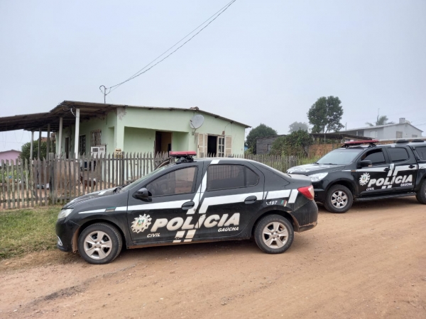 CRISTAL: Polícia Civil de SLS realiza apoio em mandado de busca e apreensão em investigação de tráfico de drogas