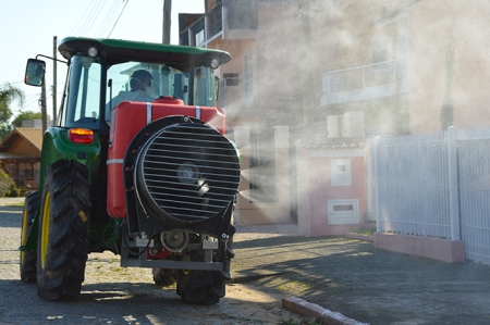 Navegantes e Balneário passam por sanitização 
