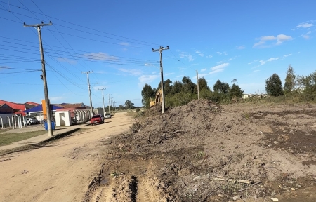 Prefeitura cria desvio de acesso à EMEI Bem-me-quer na Camponesa, para iniciar pavimentação da via