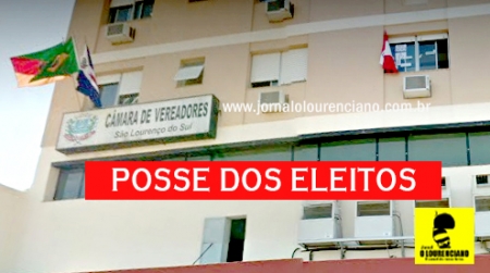Posse dos eleitos acontece no dia 1º de janeiro
