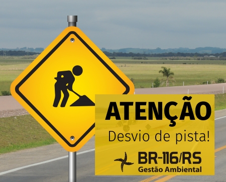 BR-116/RS terá desvio de trânsito em Camaquã