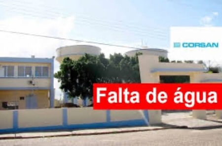 Manutenção na estação de tratamento de água vai interromper abastecimento nesta quarta-feira