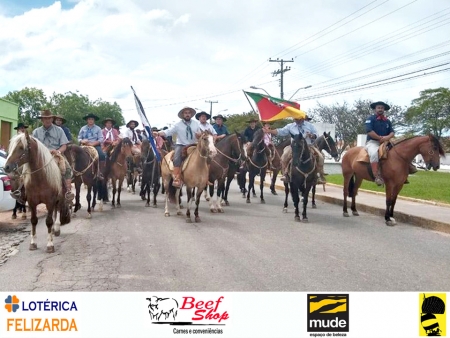 Cavalgada do Bem aconteceu neste s[abado em São Lourenço do Sul
