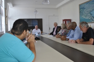 Desassoreamento do Arroio foi pauta no gabinete