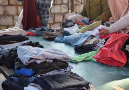 Quase 8 mil peças de roupas foram doadas na Campanha do Agasalho 2021