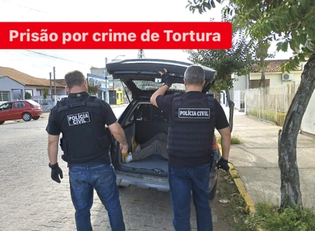 POLÍCIA CIVIL REALIZA PRISÃO DE INDIVÍDUO INDICIADO POR TORTURA
