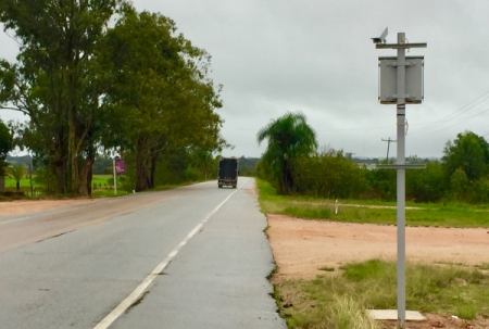 DAER esclarece que equipamento instalado na "faixinha" não terá a função de radar (pardal)