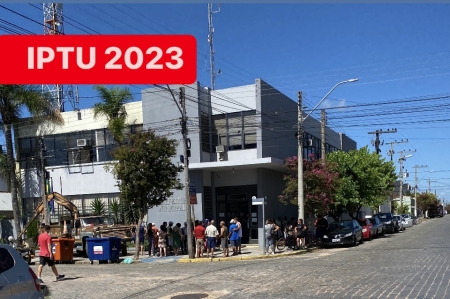 Contribuintes que quitarem o IPTU em cota única até 10 de março terão 5% de desconto.