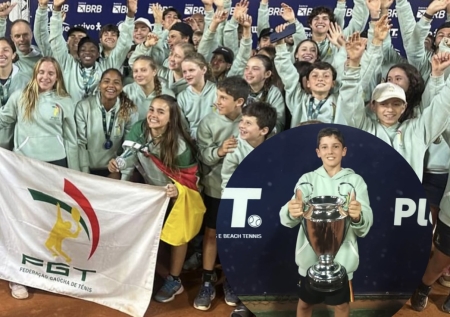 Jovem atleta Lourenciano foi vice-campeão com equipe do RS na Copa das Cederações em Uberlândia