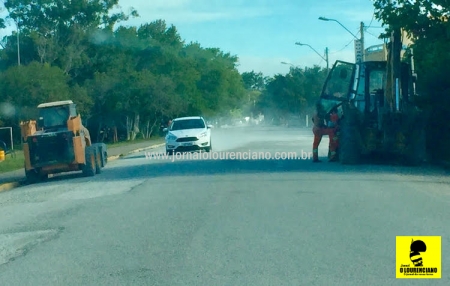 Asfalto da Barrinha: Secretário da SMOU afirma que conclusão da obra será feita até a próxima quinta-feira